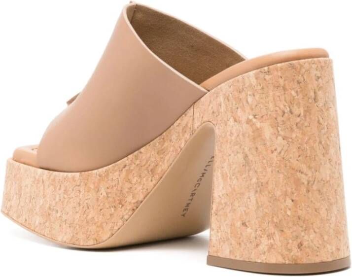 Stella Mccartney Platte schoenen van Brown Dames