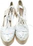 Stella McCartney Pre-owned Canvas sandals White Dames - Thumbnail 2
