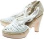 Stella McCartney Pre-owned Canvas sandals White Dames - Thumbnail 3