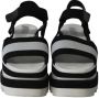 Stella McCartney Pre-owned Cotton sandals Black Dames - Thumbnail 2