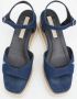 Stella McCartney Pre-owned Denim sandals Blue Dames - Thumbnail 3