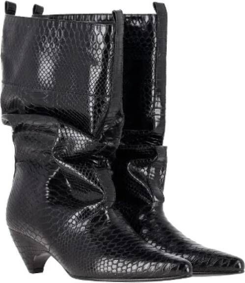 Stella McCartney Pre-owned Fabric boots Black Dames