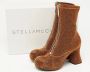 Stella McCartney Pre-owned Fabric boots Yellow Dames - Thumbnail 9