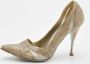Stella McCartney Pre-owned Fabric heels Beige Dames - Thumbnail 2