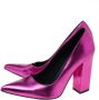 Stella McCartney Pre-owned Fabric heels Purple Dames - Thumbnail 3