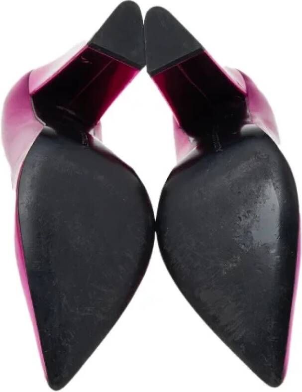 Stella McCartney Pre-owned Fabric heels Purple Dames