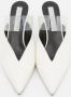 Stella McCartney Pre-owned Fabric mules White Dames - Thumbnail 3