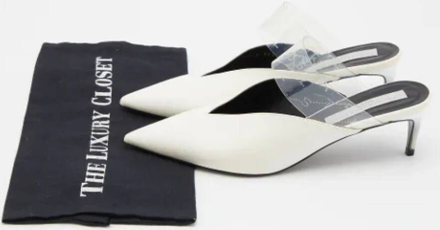 Stella McCartney Pre-owned Fabric mules White Dames