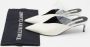 Stella McCartney Pre-owned Fabric mules White Dames - Thumbnail 9