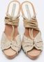 Stella McCartney Pre-owned Fabric sandals Beige Dames - Thumbnail 3