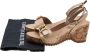 Stella McCartney Pre-owned Fabric sandals Beige Dames - Thumbnail 8