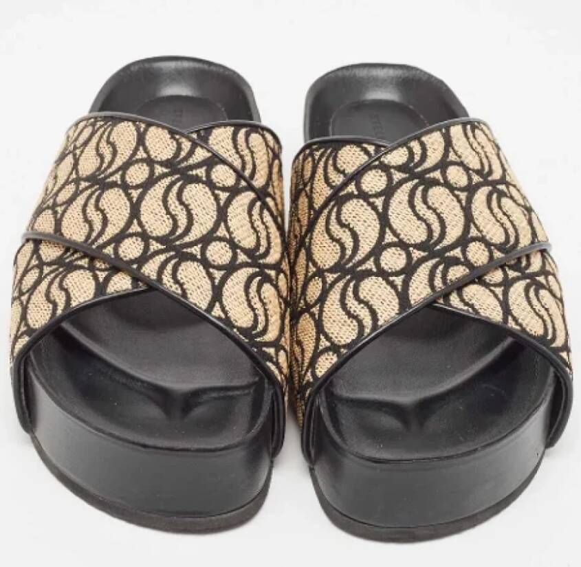 Stella McCartney Pre-owned Fabric sandals Beige Dames