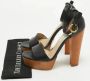 Stella McCartney Pre-owned Fabric sandals Black Dames - Thumbnail 9