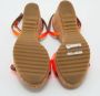 Stella McCartney Pre-owned Fabric sandals Orange Dames - Thumbnail 5