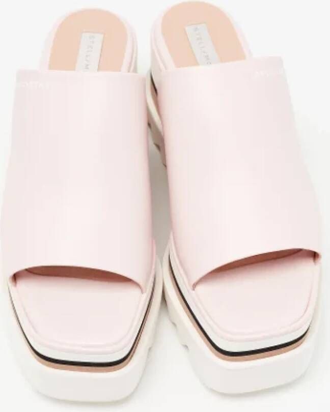 Stella McCartney Pre-owned Fabric sandals Pink Dames