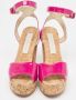 Stella McCartney Pre-owned Fabric sandals Pink Dames - Thumbnail 3