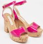 Stella McCartney Pre-owned Fabric sandals Pink Dames - Thumbnail 4
