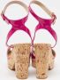 Stella McCartney Pre-owned Fabric sandals Pink Dames - Thumbnail 5