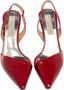 Stella McCartney Pre-owned Fabric sandals Red Dames - Thumbnail 2