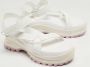 Stella McCartney Pre-owned Fabric sandals White Dames - Thumbnail 4
