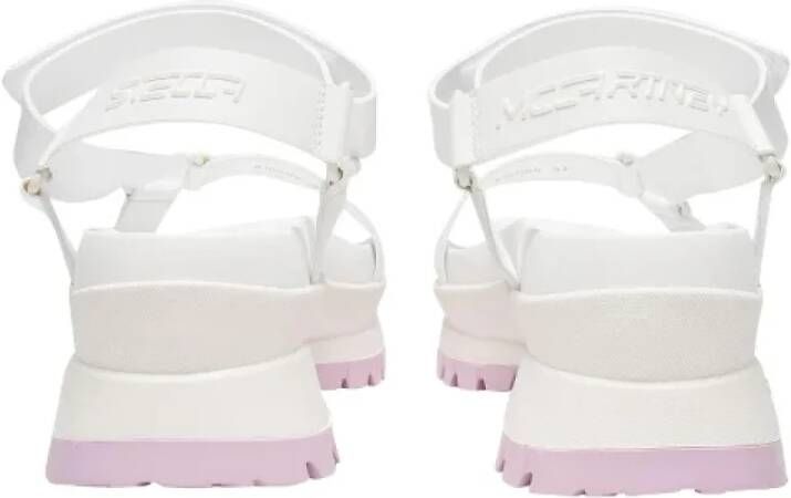 Stella McCartney Pre-owned Fabric sandals White Dames