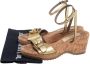 Stella McCartney Pre-owned Fabric sandals Yellow Dames - Thumbnail 7