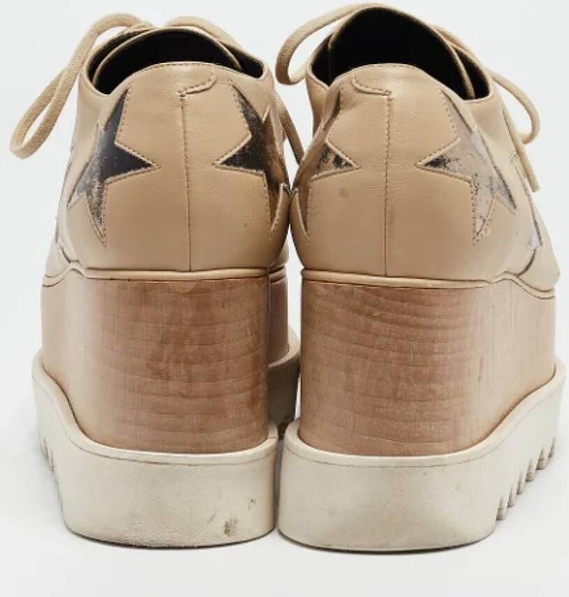 Stella McCartney Pre-owned Fabric sneakers Beige Dames