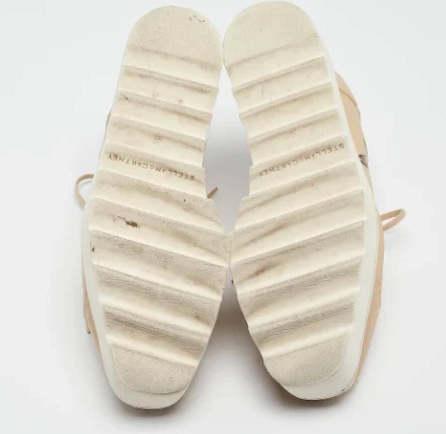 Stella McCartney Pre-owned Fabric sneakers Beige Dames