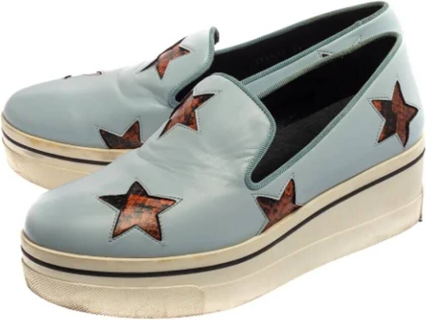 Stella McCartney Pre-owned Fabric sneakers Blue Dames