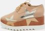 Stella McCartney Pre-owned Fabric sneakers Brown Dames - Thumbnail 2