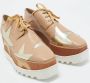 Stella McCartney Pre-owned Fabric sneakers Brown Dames - Thumbnail 4