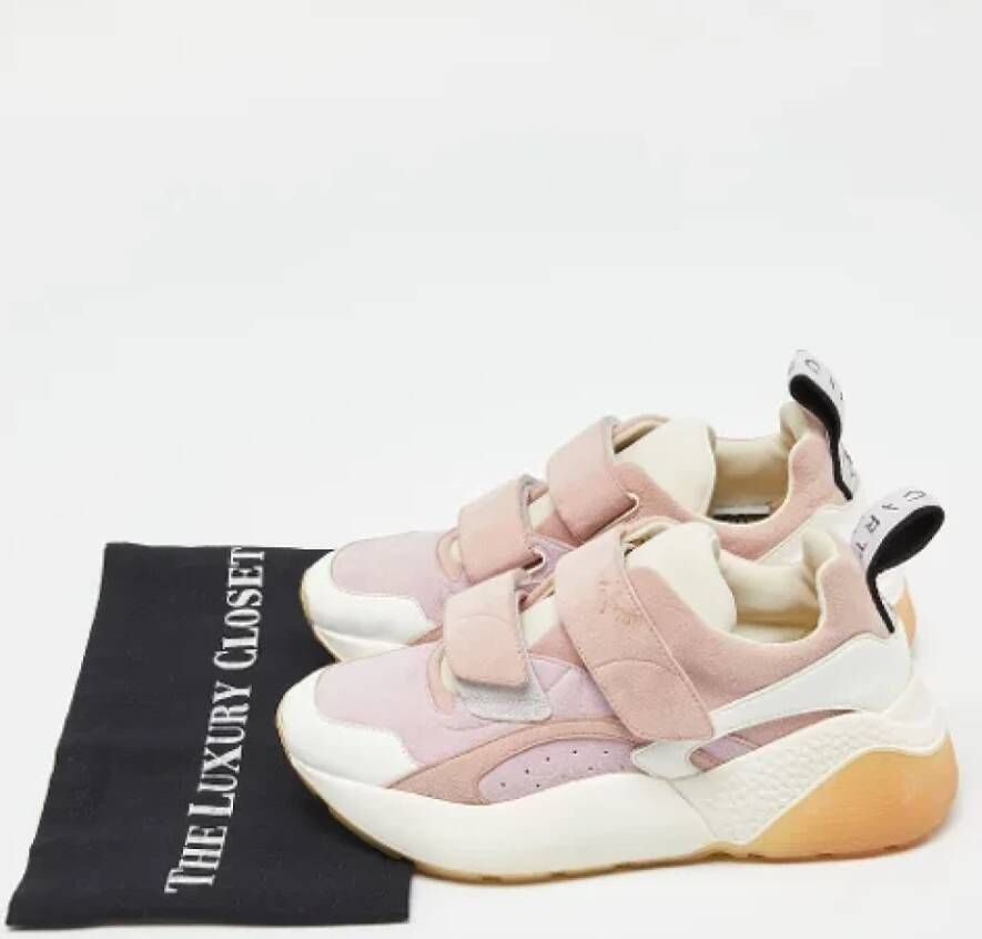 Stella McCartney Pre-owned Fabric sneakers Pink Dames
