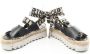 Stella McCartney Pre-owned Faux Fur sandals Black Dames - Thumbnail 3