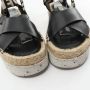 Stella McCartney Pre-owned Faux Fur sandals Black Dames - Thumbnail 6