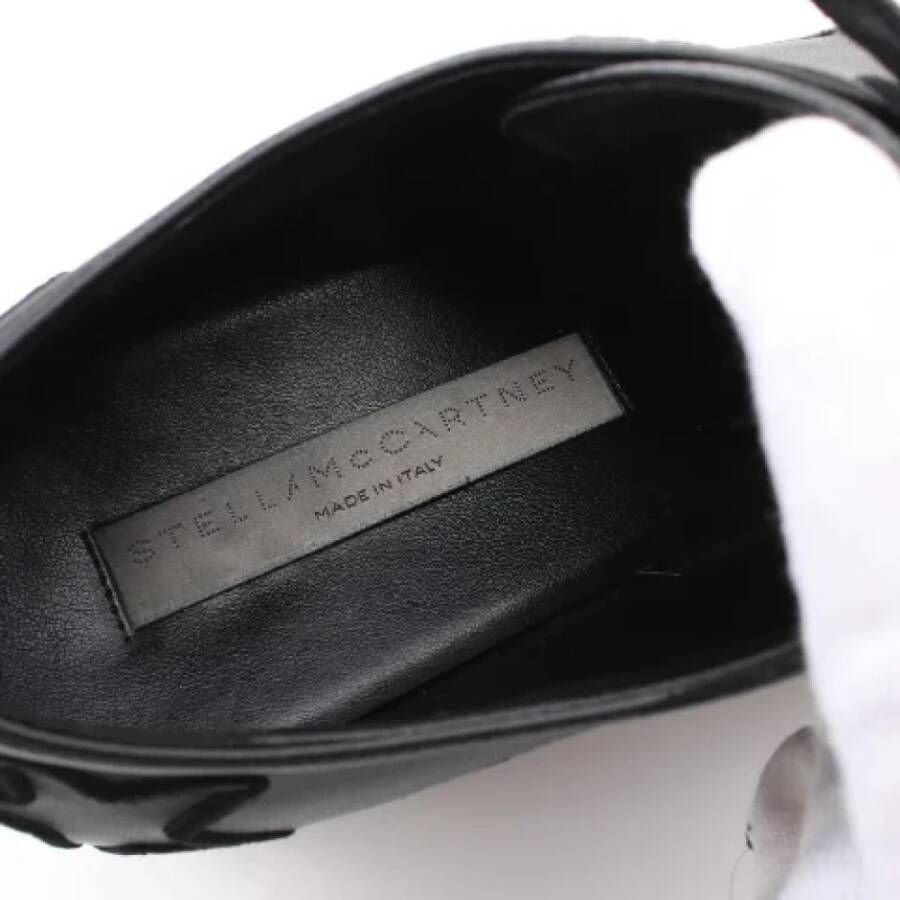 Stella McCartney Pre-owned Faux Fur sneakers Black Dames