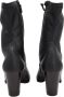 Stella McCartney Pre-owned Leather boots Black Dames - Thumbnail 4