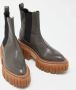 Stella McCartney Pre-owned Leather boots Gray Dames - Thumbnail 4
