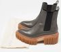 Stella McCartney Pre-owned Leather boots Gray Dames - Thumbnail 9