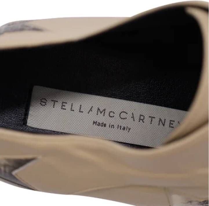 Stella McCartney Pre-owned Leather espadrilles Beige Dames