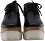Stella McCartney Pre-owned Leather flats Black Dames - Thumbnail 4