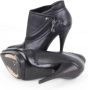 Stella McCartney Pre-owned Leather heels Black Dames - Thumbnail 4