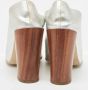 Stella McCartney Pre-owned Leather heels Gray Dames - Thumbnail 4