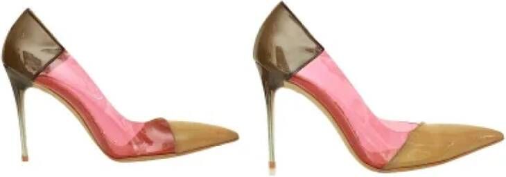 Stella McCartney Pre-owned Leather heels Multicolor Dames