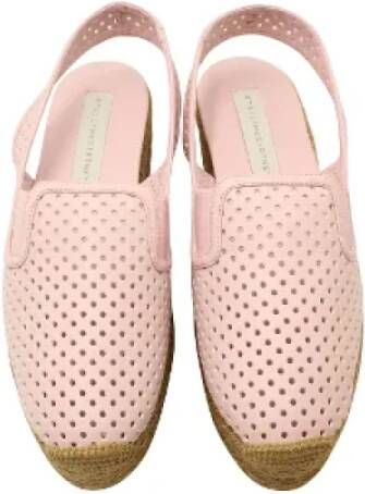 Stella McCartney Pre-owned Leather heels Pink Dames