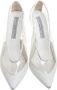 Stella McCartney Pre-owned Leather heels White Dames - Thumbnail 2