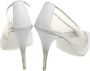 Stella McCartney Pre-owned Leather heels White Dames - Thumbnail 4