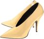 Stella McCartney Pre-owned Leather heels Yellow Dames - Thumbnail 3