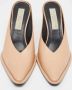 Stella McCartney Pre-owned Leather sandals Beige Dames - Thumbnail 2