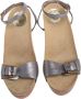 Stella McCartney Pre-owned Leather sandals Gray Dames - Thumbnail 2
