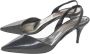 Stella McCartney Pre-owned Leather sandals Gray Dames - Thumbnail 3